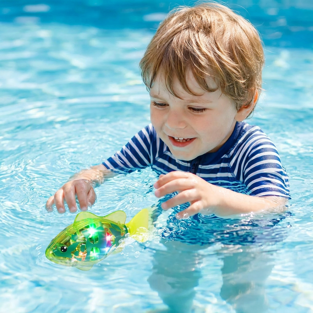 Glow Fish Swimming Bath Toy