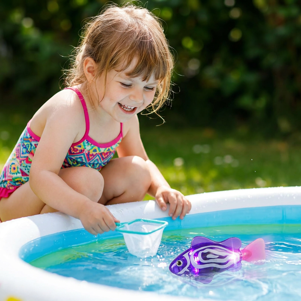 Glow Fish Swimming Bath Toy