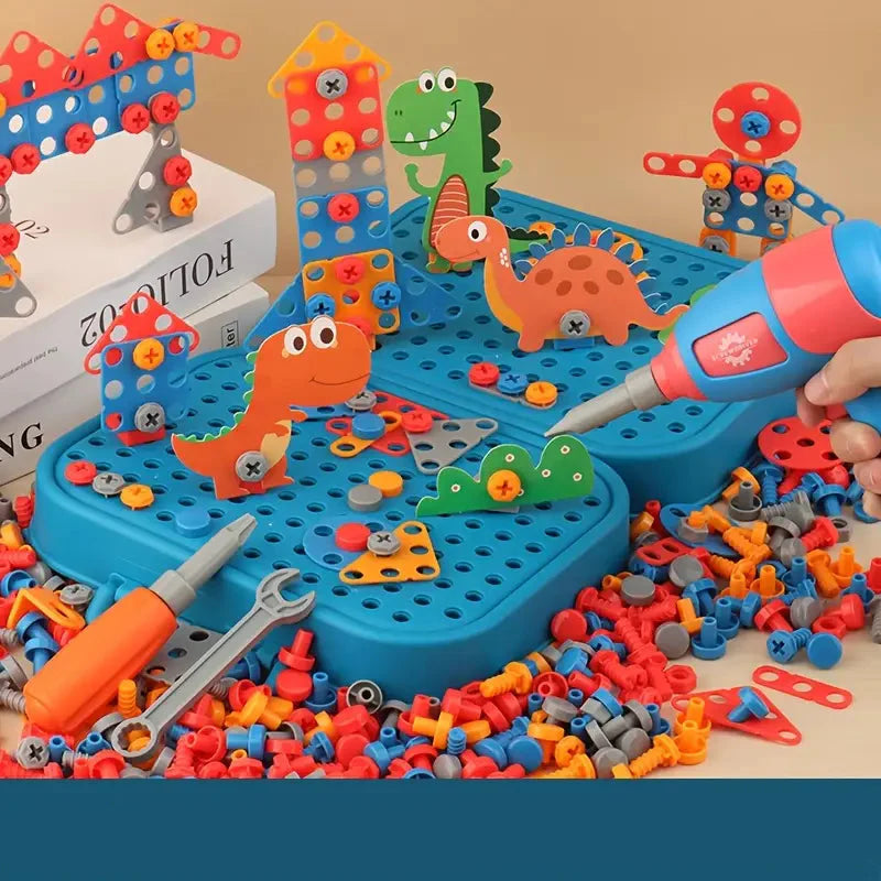 Dino Builder Kids Construction Tool Set