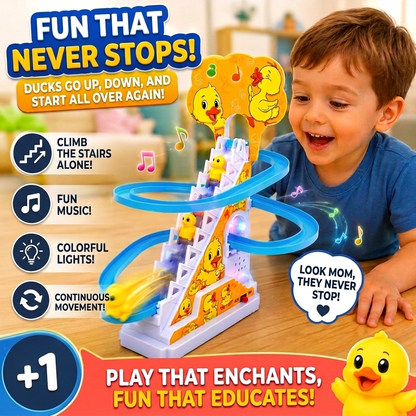 Duckling Steps Musical Climbing Stair Toy with Lights