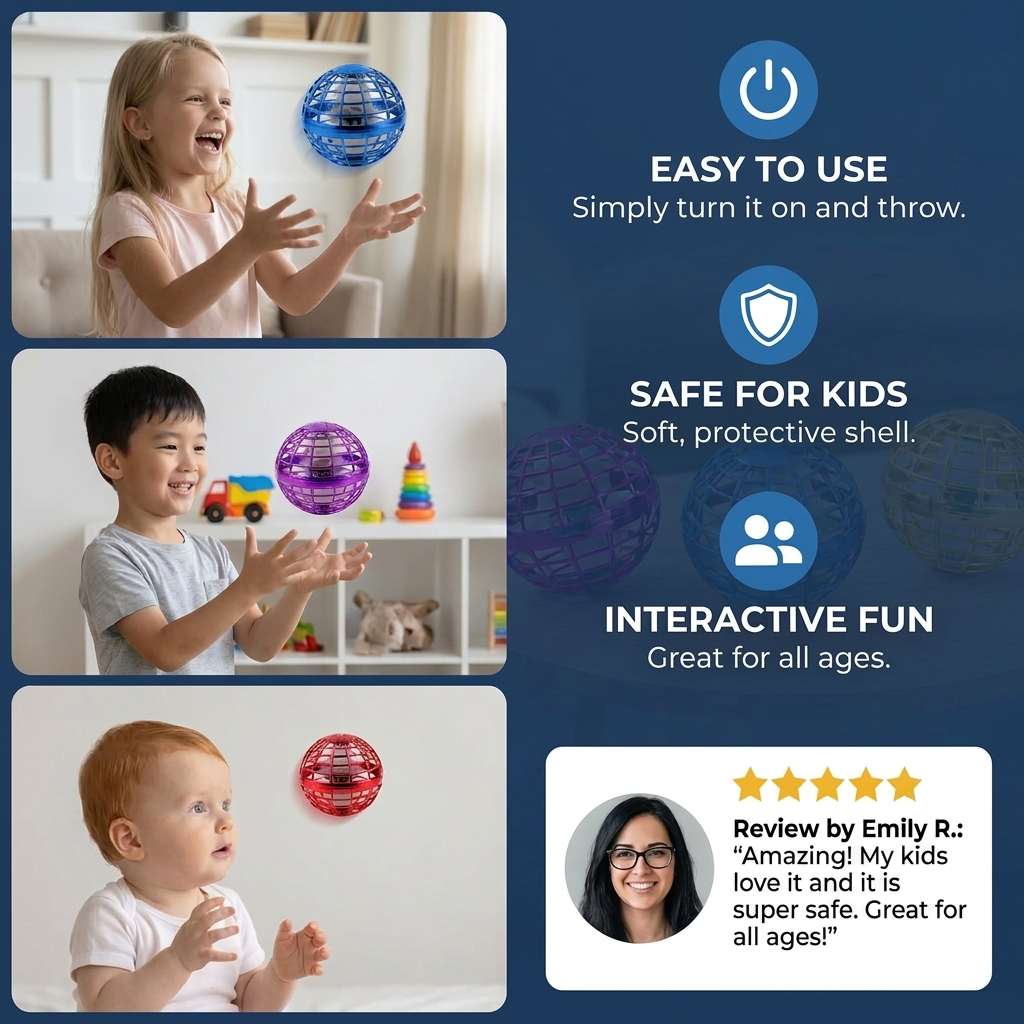 Motion-Sensing Flying Ball