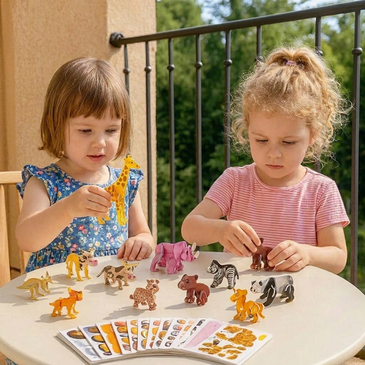 Pop-Out Animals 3D Puzzle