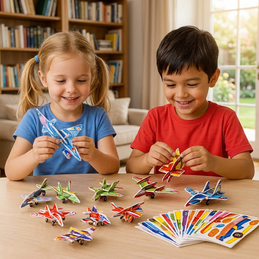 Pop-Out Planes 3D Puzzle