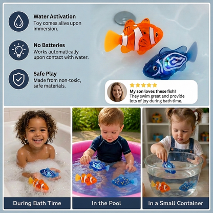 Glow Fish Swimming Bath Toy