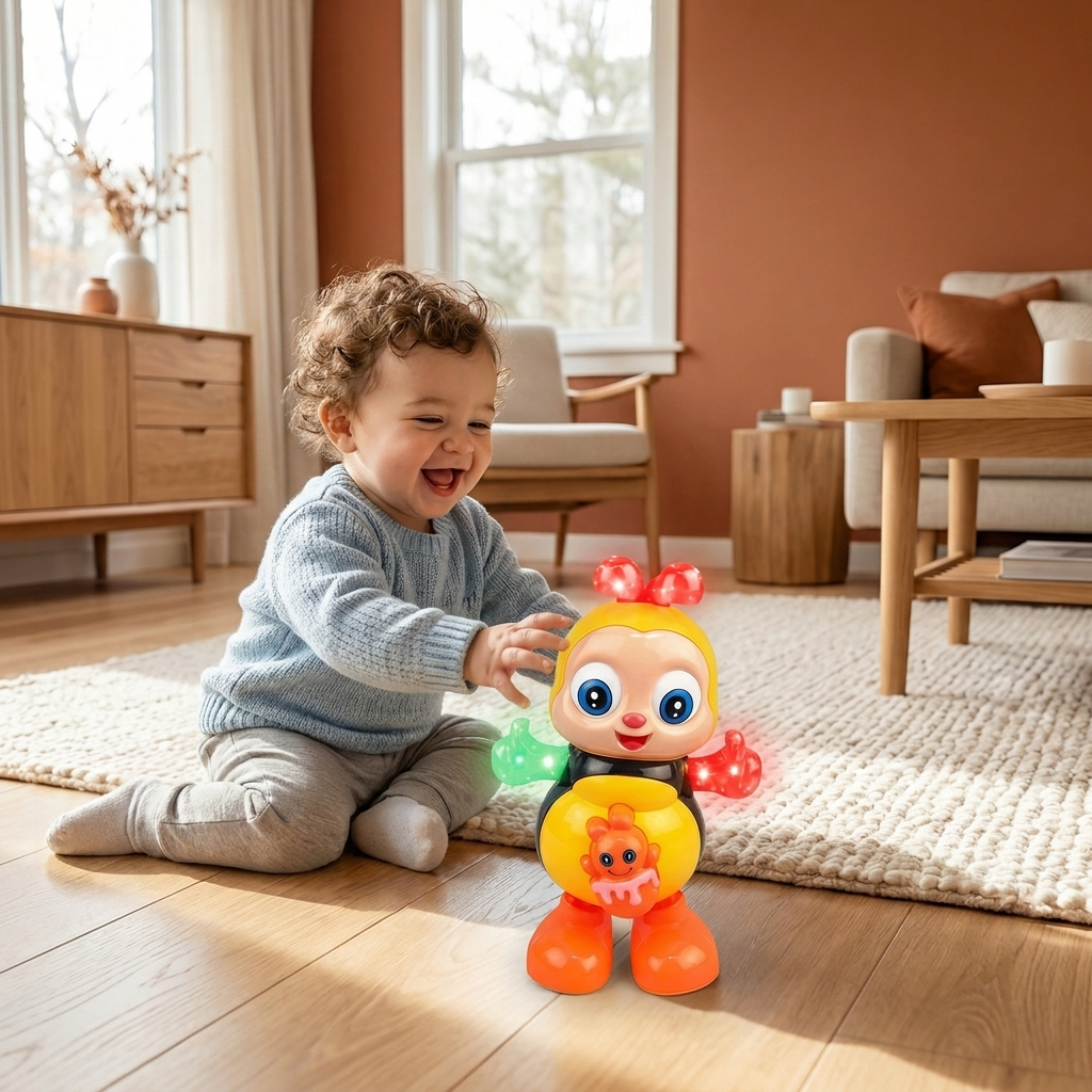 Dancing Bee Musical Light-Up Toy