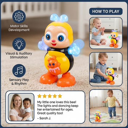 Dancing Bee Musical Light-Up Toy