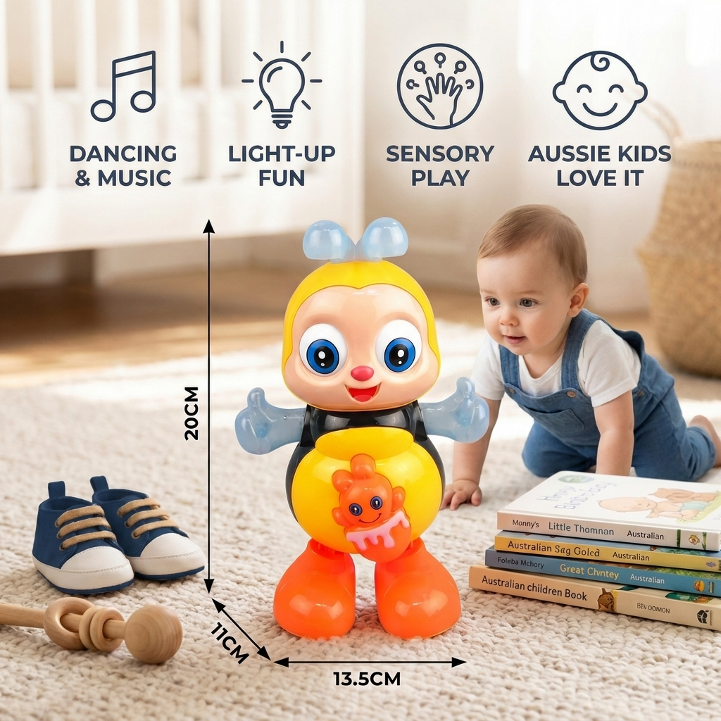 Dancing Bee Musical Light-Up Toy
