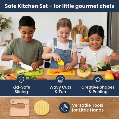 Little Gourmet Chefs Kids Kitchen Play Set